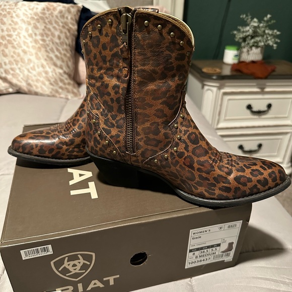 Ariat Leopard Boots - Picture 3 of 4